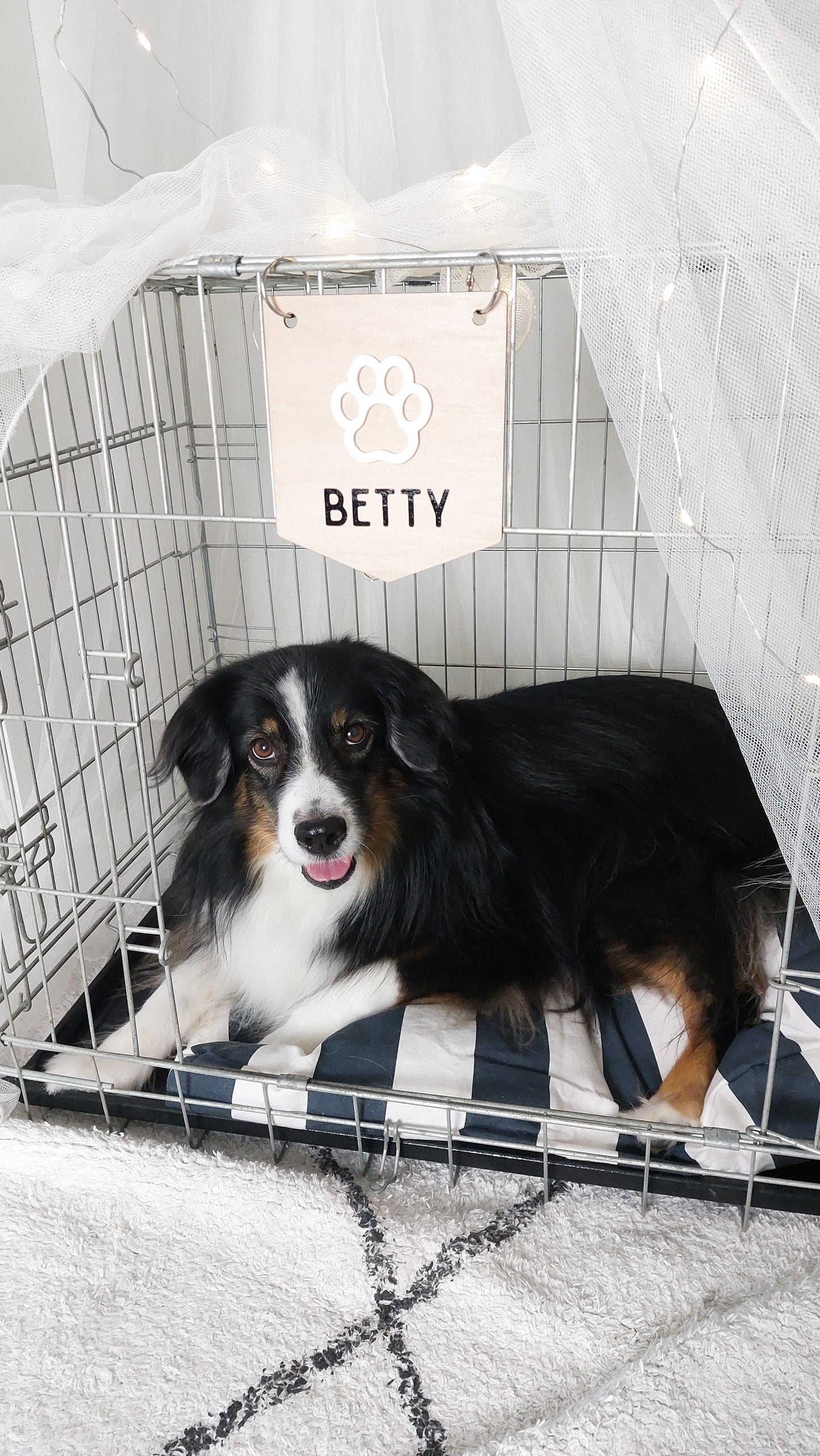 Weihnachtsgeschenk Namensschild Hunde