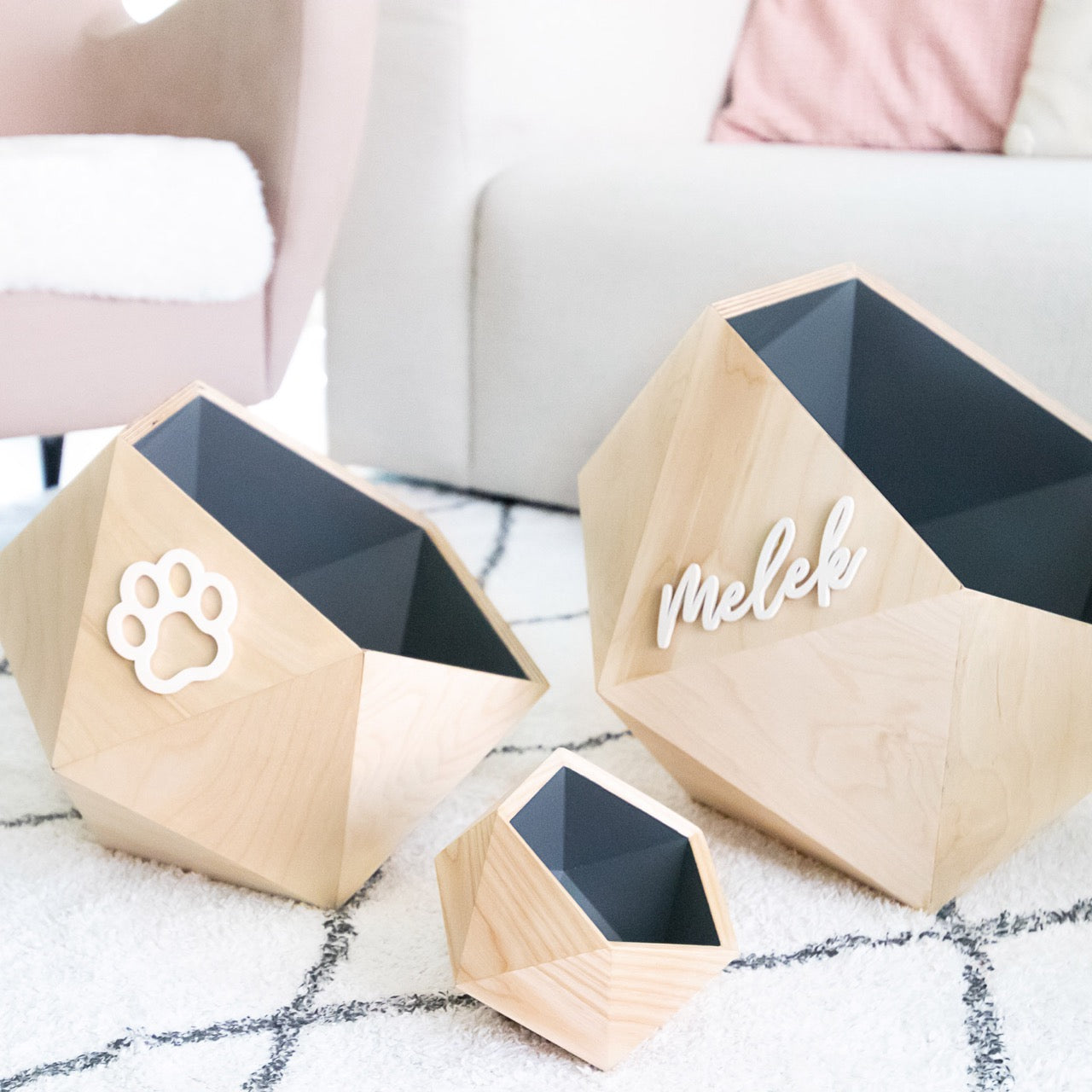 Hundespielzeugbox personalisiert