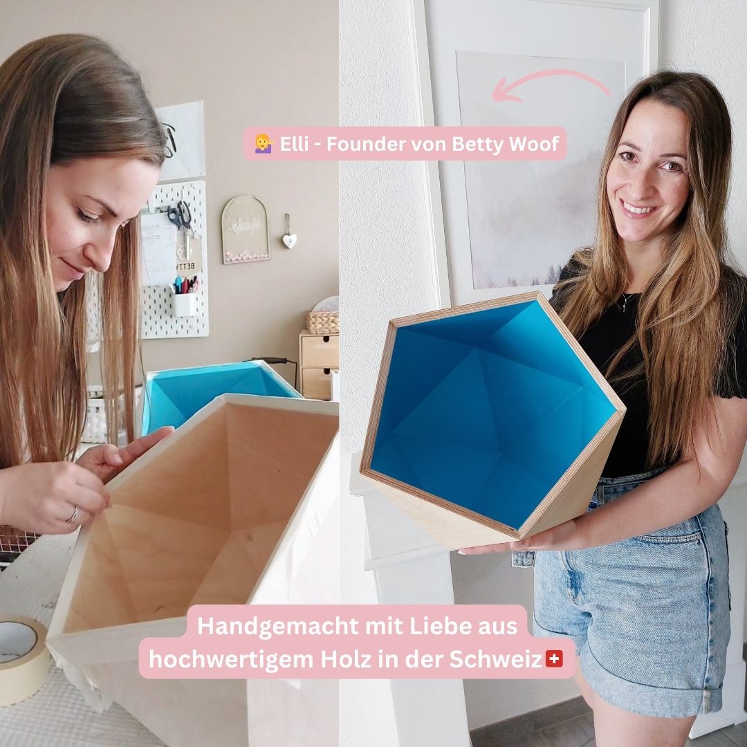 Hundespielzeugbox personalisiert