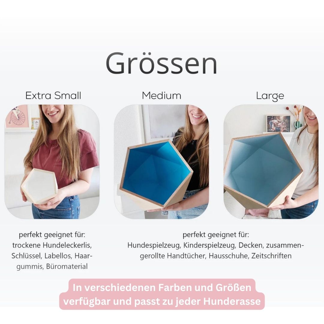 Hundespielzeugbox personalisiert