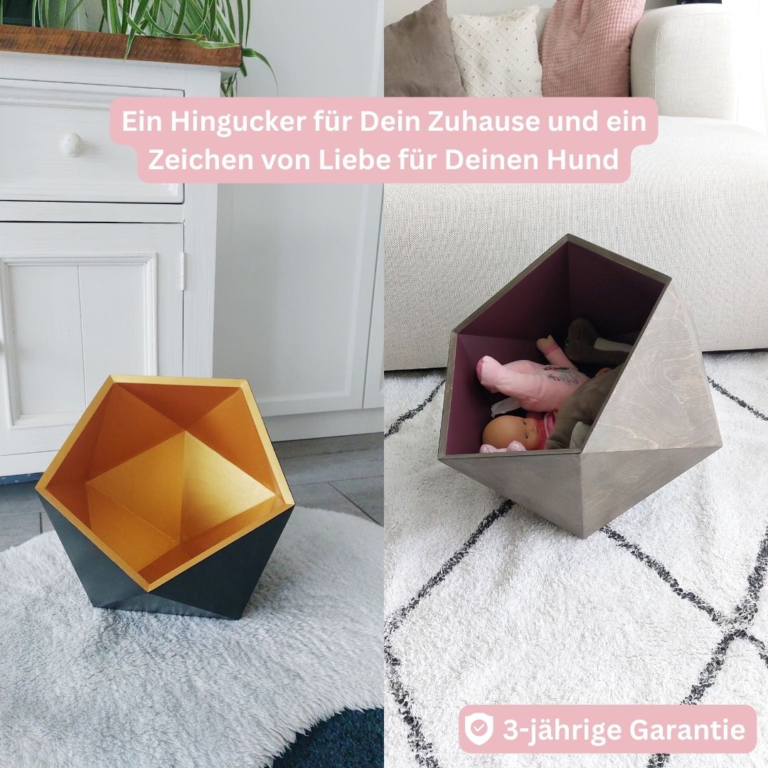 Hundespielzeugbox personalisiert