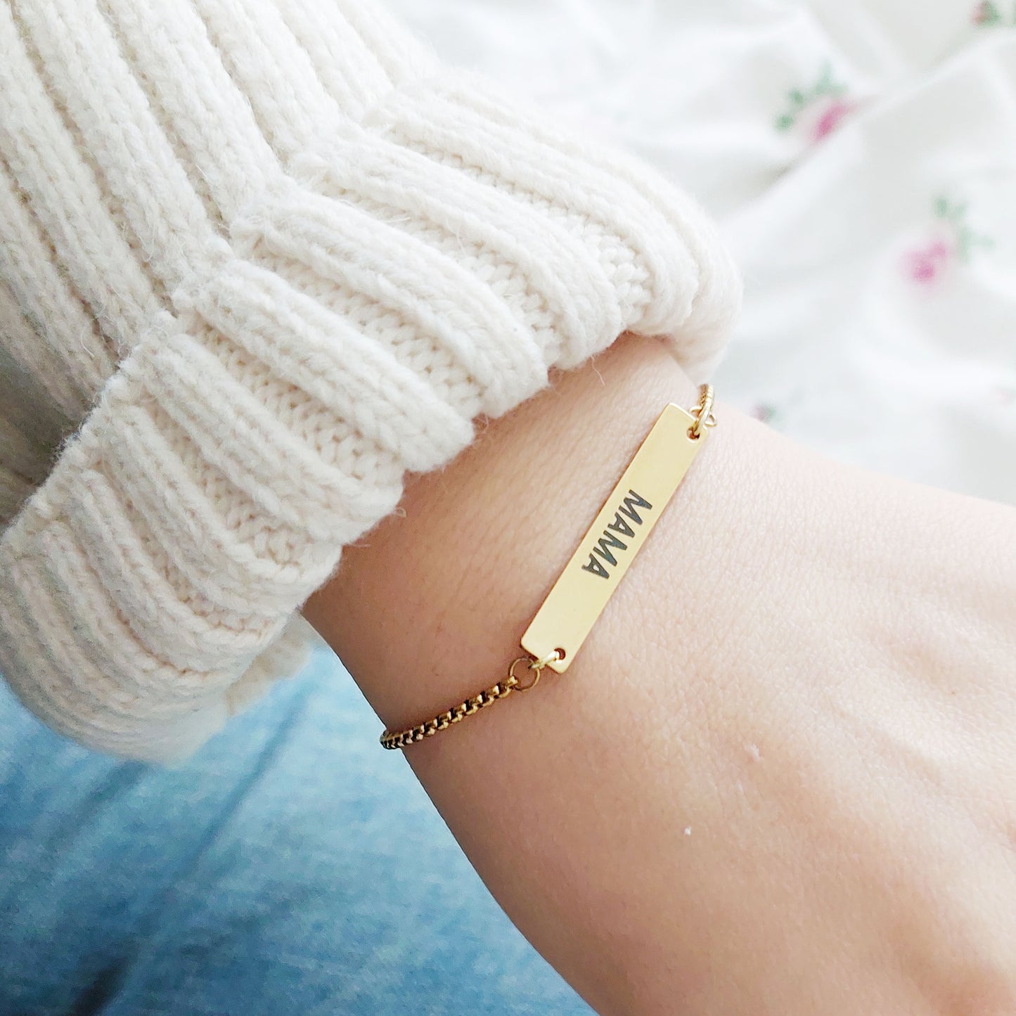 Personalisiertes Armband mit Name