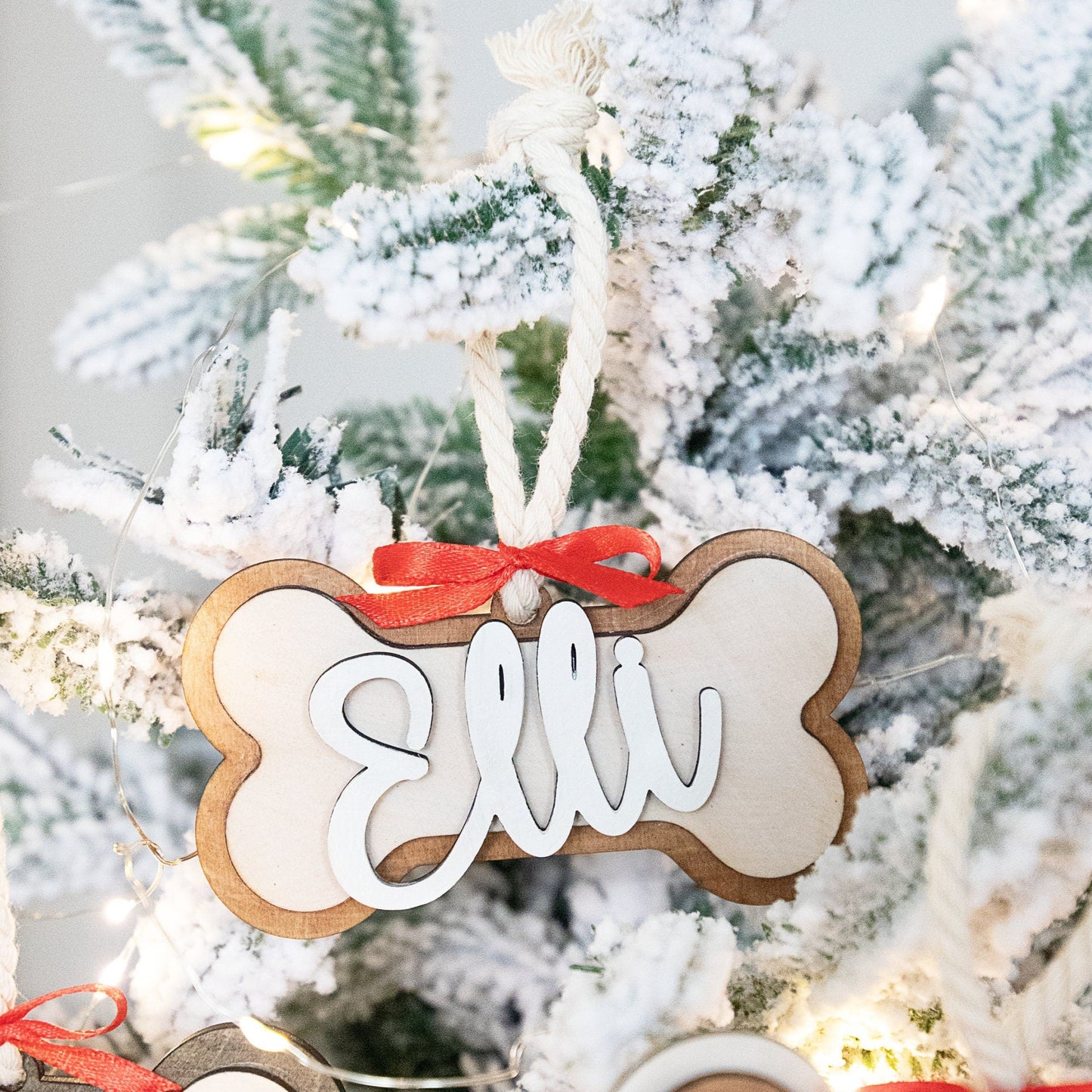 Weihnachtsbaumanhänger für Hunde