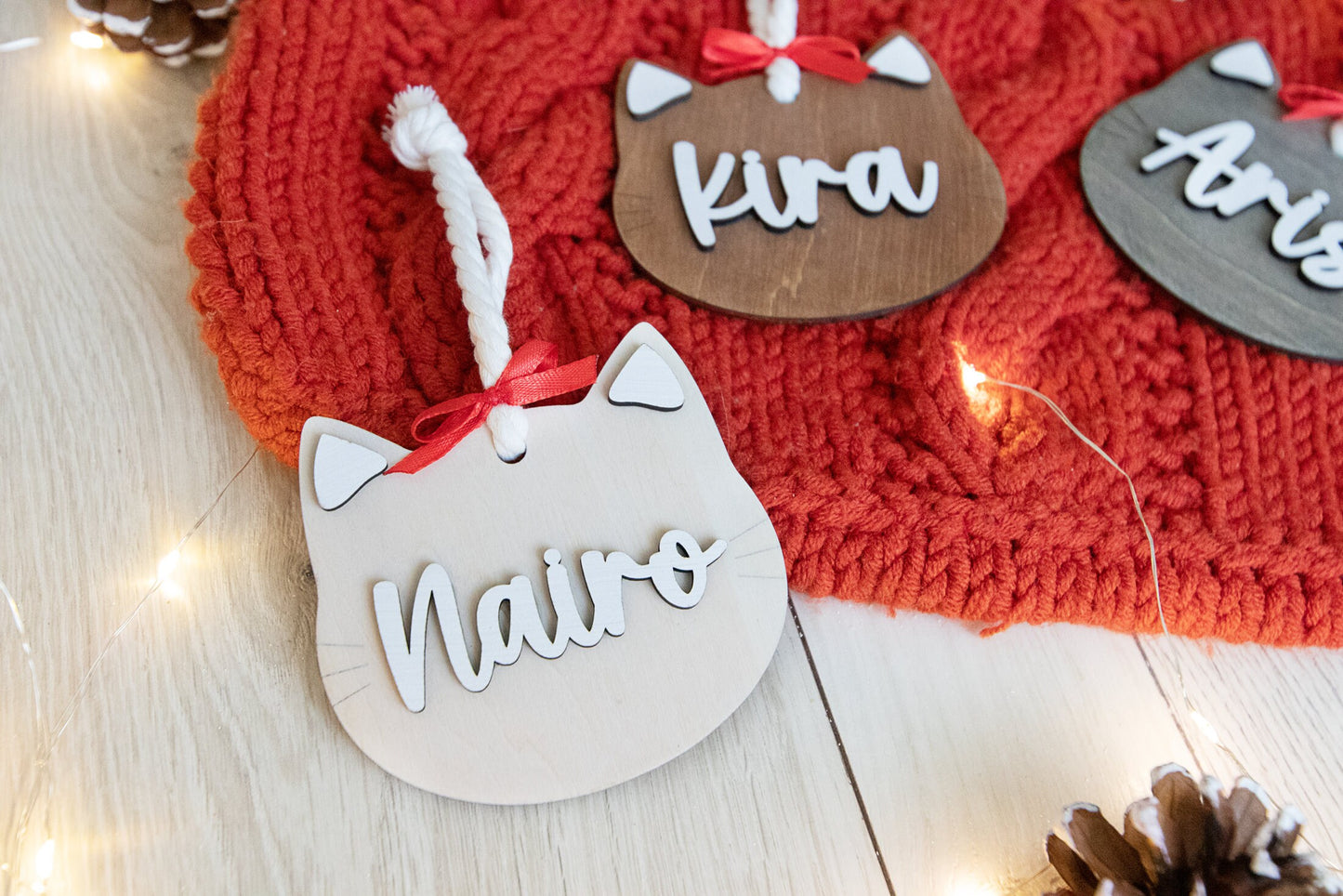 Weihnachtsbaumanhänger für Katzen