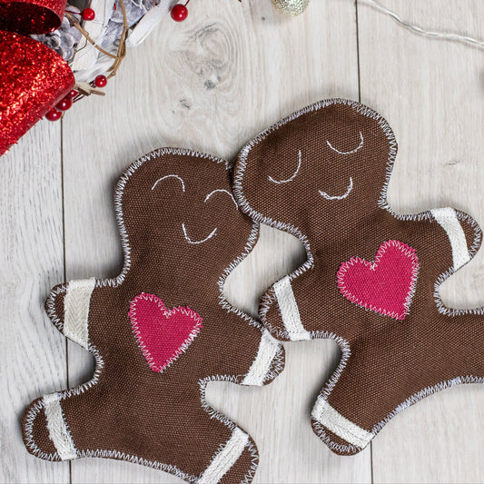 Lebkuchenmann Hundespielzeug zu Weihnachten